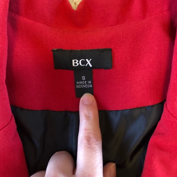 BCX Red Blazer - Picture 9 of 10